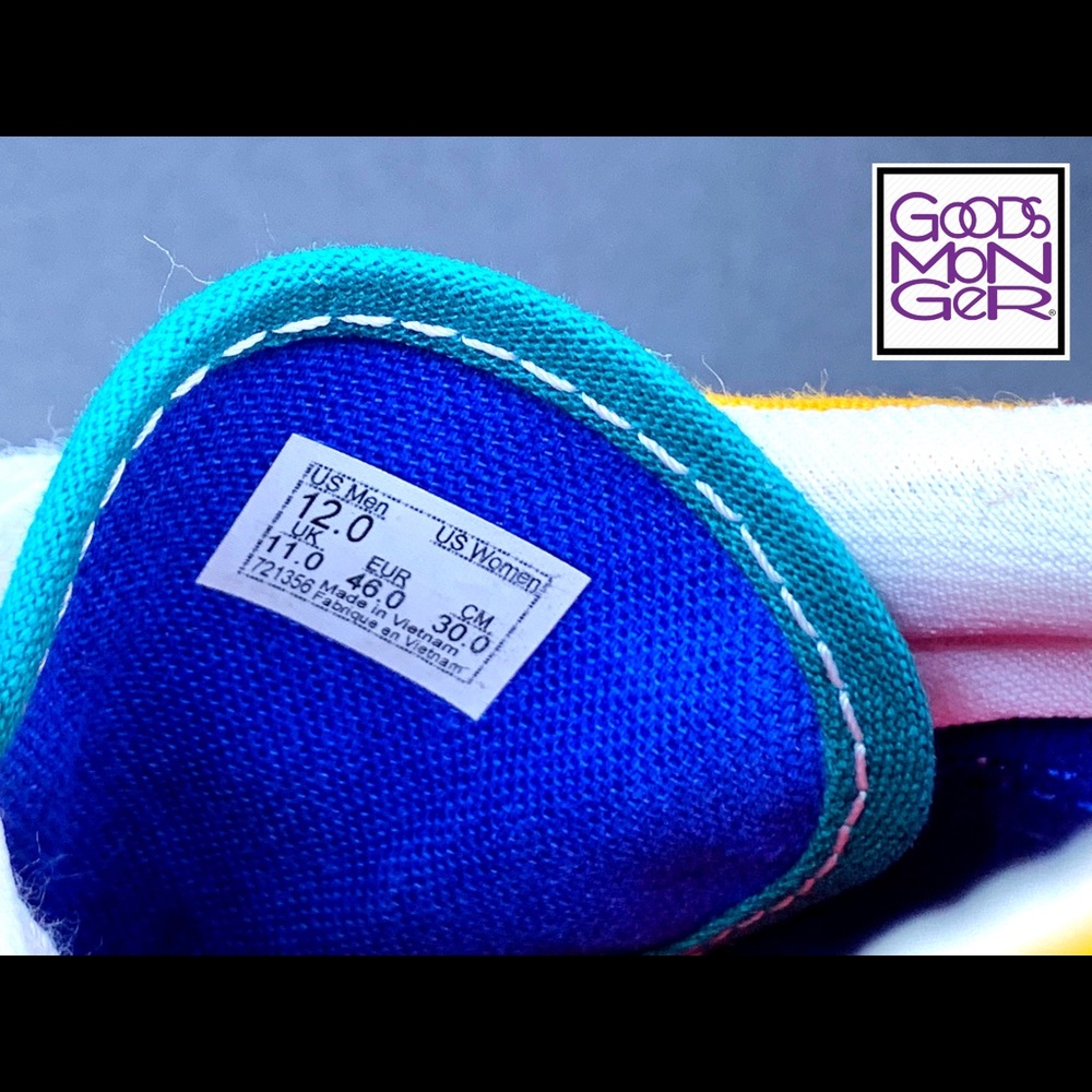 Vans Era Canvas ‘Color Block’ Multi-Color/Bright - Picture 7 of 11